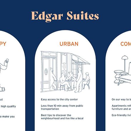 Edgar Suites Martyrs - Lebas Paris Luaran gambar